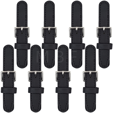8 Pairs PU Leather Toggle Buckles DIY-GF0012-96B-1