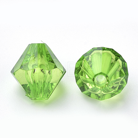 Transparent Acrylic Beads X-TACR-S146-4mm-13-1