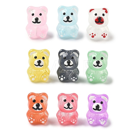 Handmade Glass Enamel Beads GLAA-K070-07-1