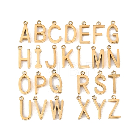 304 Stainless Steel Pendants STAS-H257-01G-1