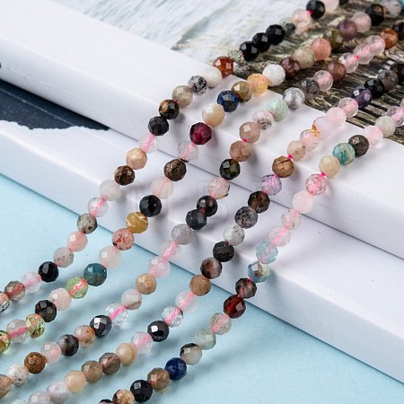 Natural Mixed Stone Beads Strands X-G-T108-39-1