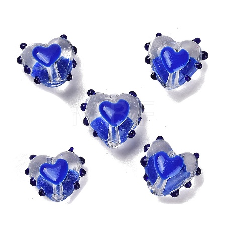 Handmade Lampwork Beads X1-LAMP-I028-01E-1