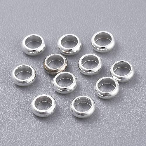 201 Stainless Steel Spacer Beads STAS-K210-40E-S-1
