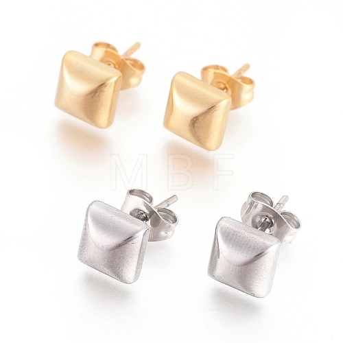 304 Stainless Steel Stud Earrings EJEW-I235-13-1
