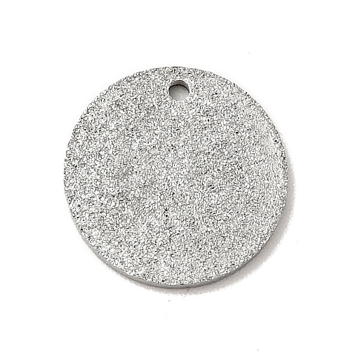 Non-Tarnish 304 Stainless Steel Pendants STAS-J040-12B-P-1