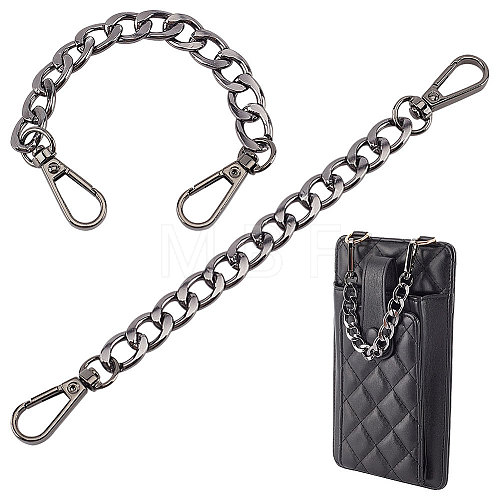   Aluminum Curb Chain Bag Shoulder Straps FIND-PH0010-43B-1