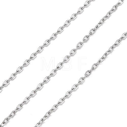 304 Stainless Steel Cable Chains CHS-M009-08P-02-1