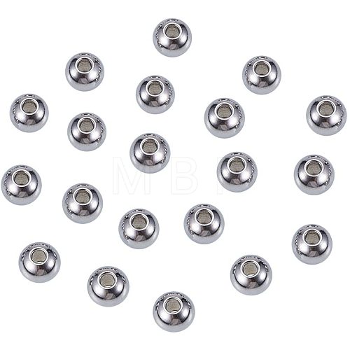 304 Stainless Steel Spacer Beads STAS-NB0004-18-1