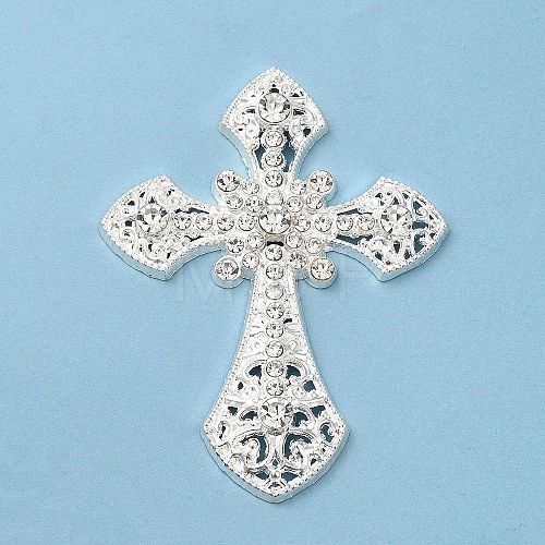 Alloy Crystal Rhinestone Cabochons ALRI-F074-06S-1