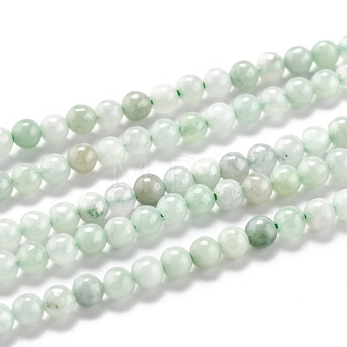 Natural Jadeite Beads Strands G-H266-27-1